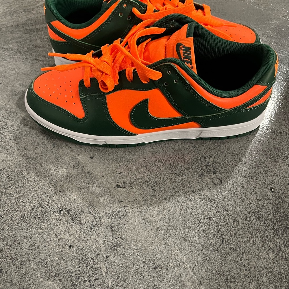 Nike Men’s Miami Hurricanes Dunk Low